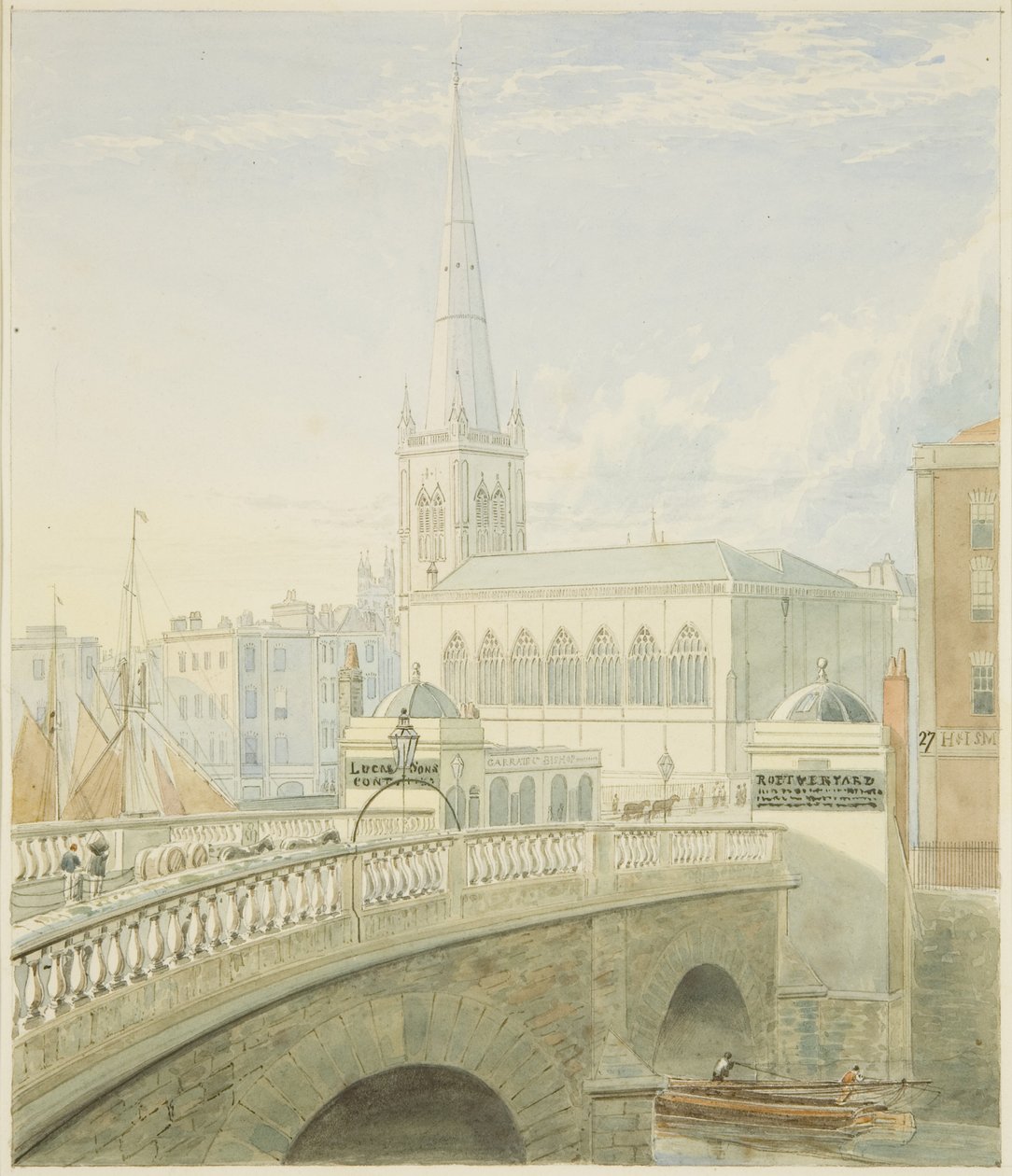 Ponte Bristol e Igreja de São Nicolau de Samuel Jackson