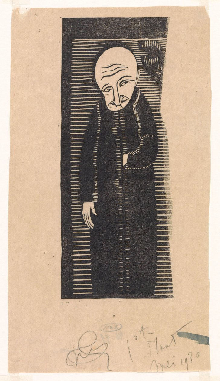 Homem das couves de Samuel Jessurun de Mesquita (signed by artist)