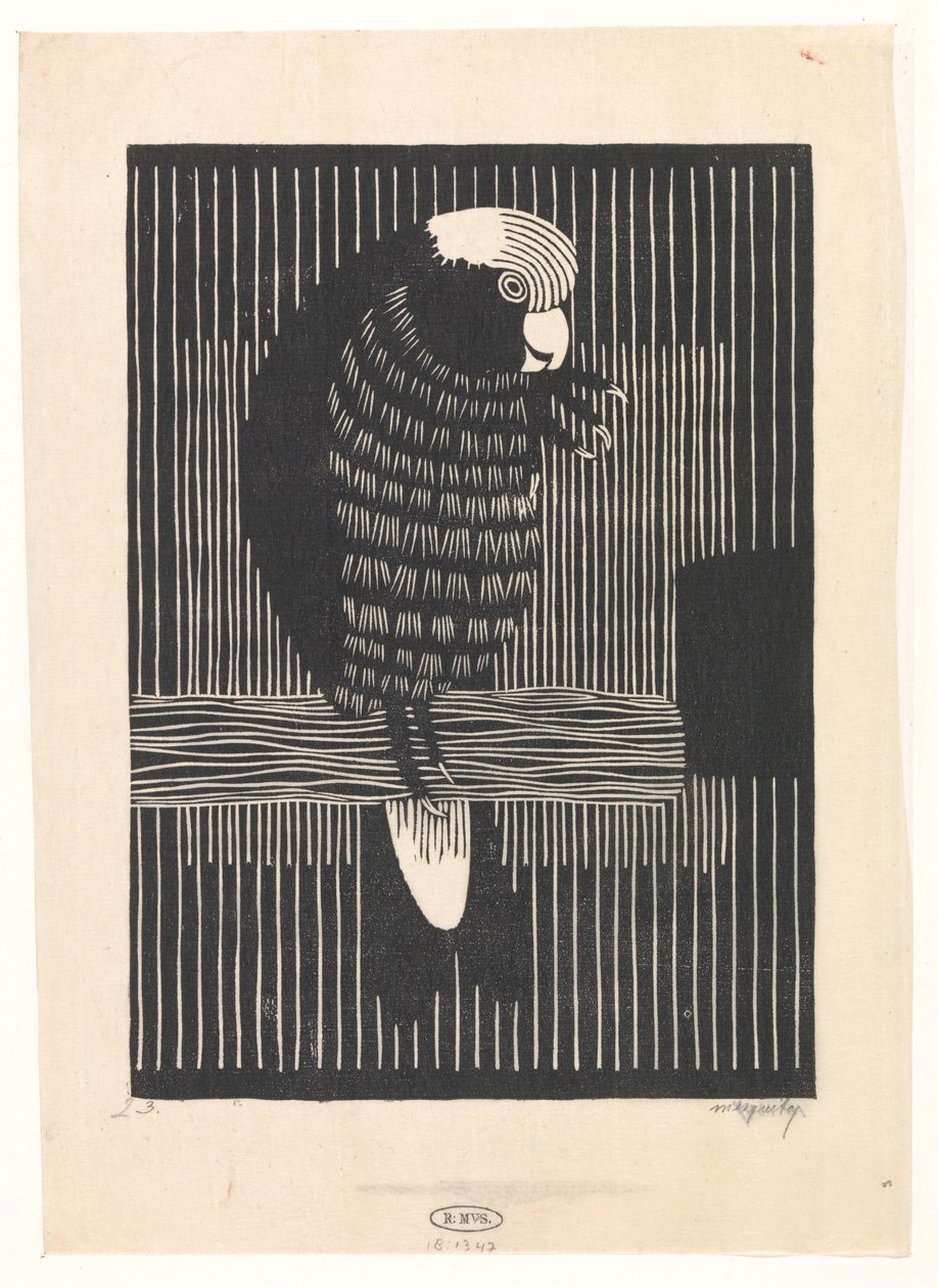 Rosékaketoe de Samuel Jessurun de Mesquita (signed by artist)