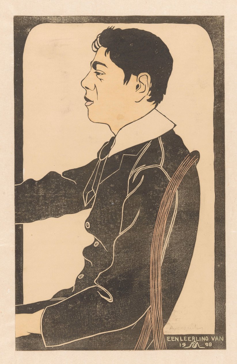Um estudante de 1908 de Samuel Jessurun de Mesquita