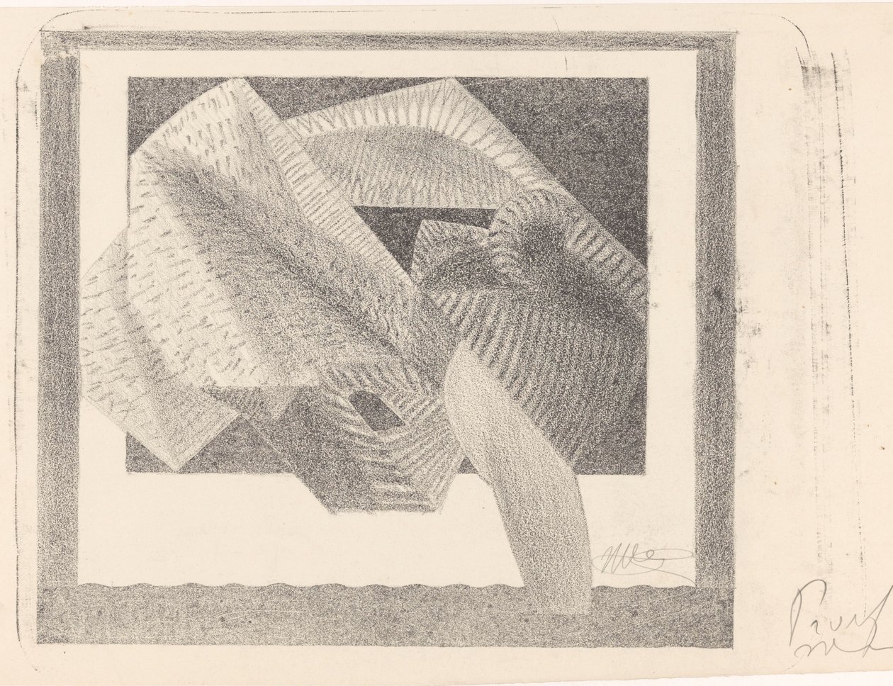 Ave abstrata de Samuel Jessurun de Mesquita