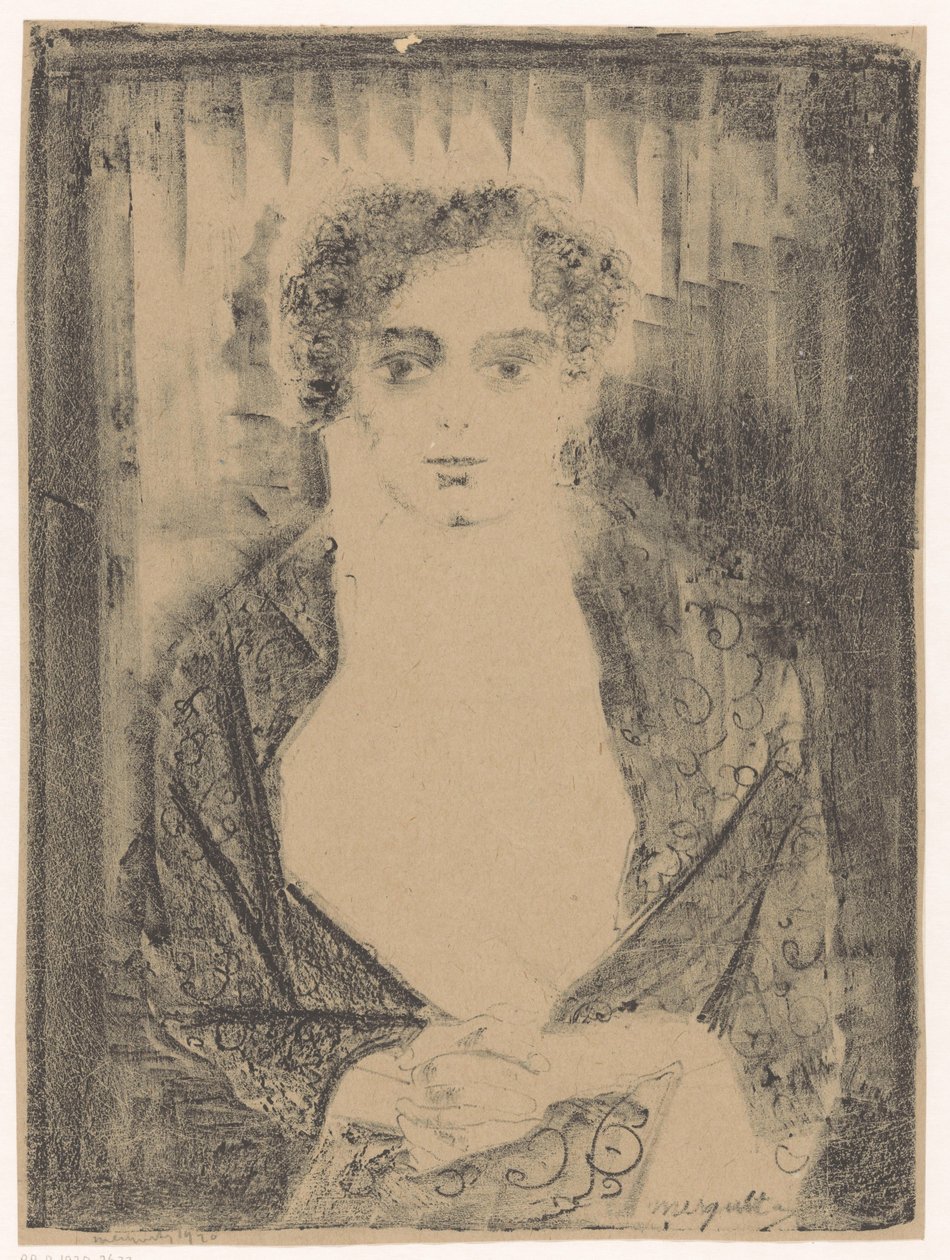menina com xale de Samuel Jessurun de Mesquita