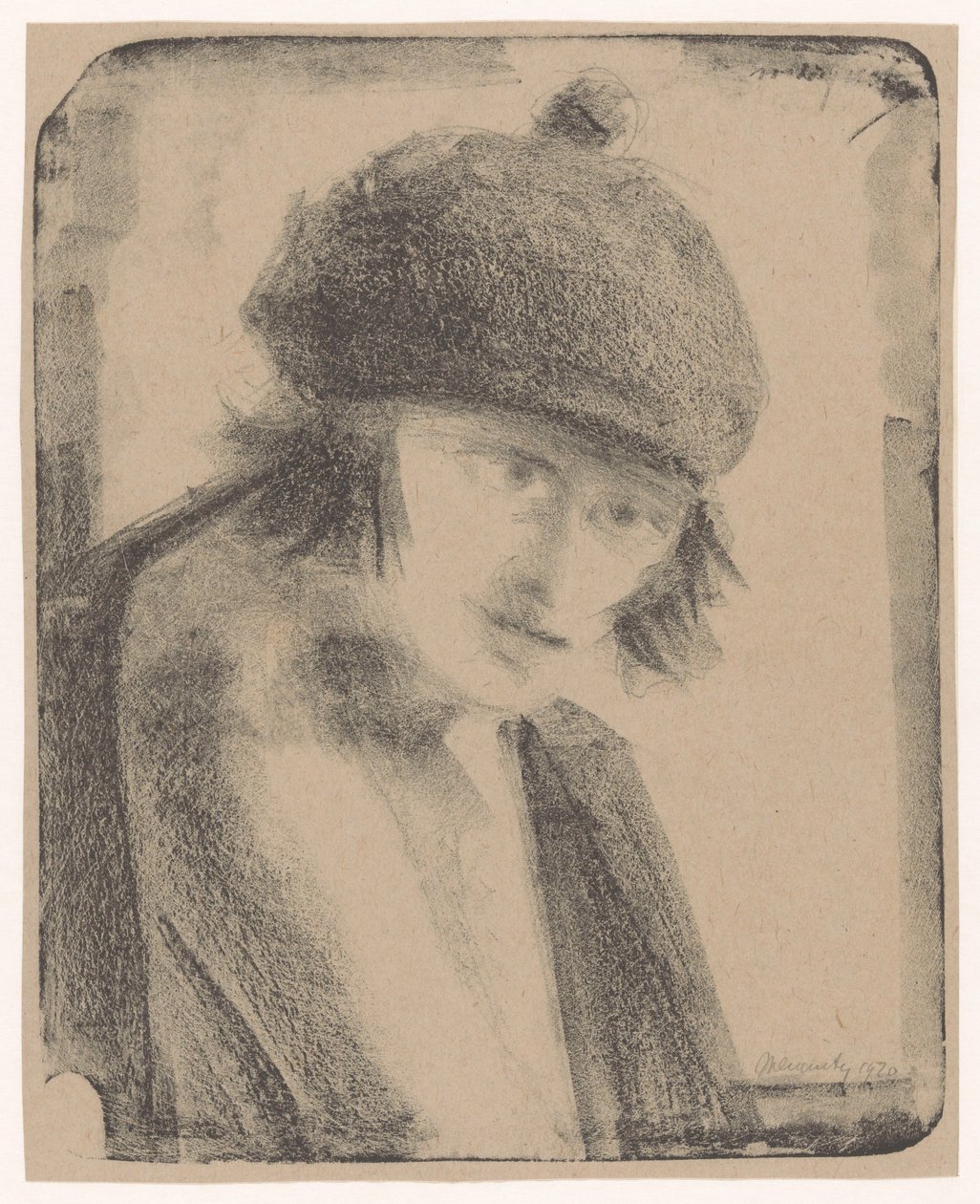 Mulher com boina de Samuel Jessurun de Mesquita