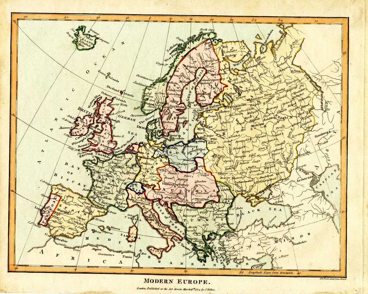 Europa moderna de Samuel John Neele