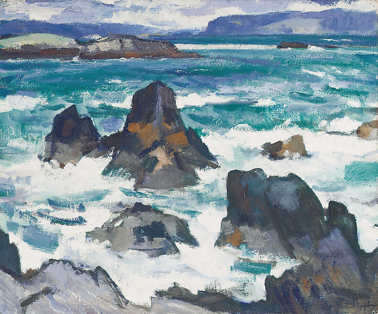 Um dia difícil, Iona de Samuel John Peploe