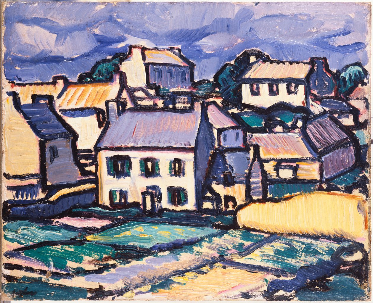 Ilha de Brehat, Bretanha de Samuel John Peploe