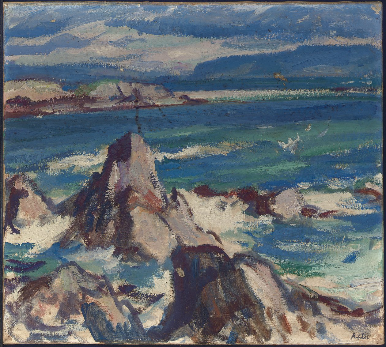 Rochas e mar, Iona de Samuel John Peploe