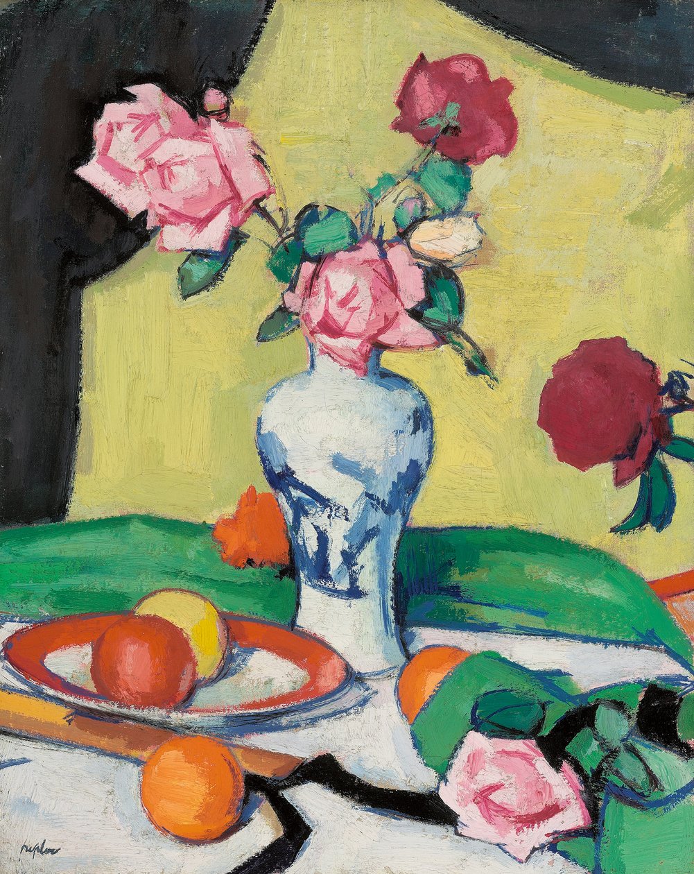 Rosas, início dos anos 1920 de Samuel John Peploe