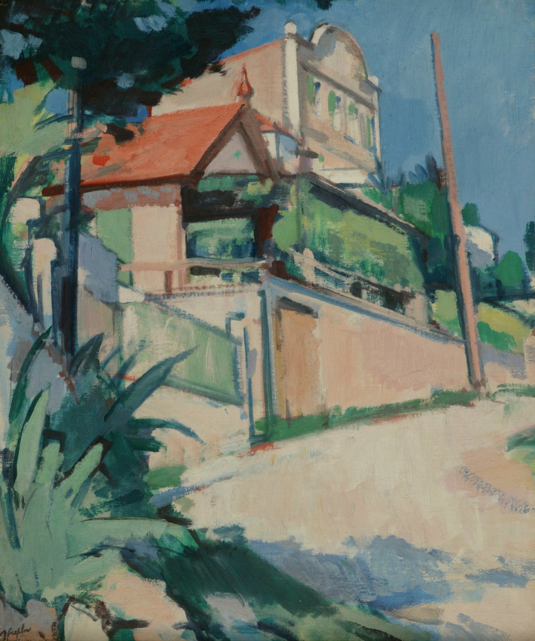 A árvore de Aloé de Samuel John Peploe