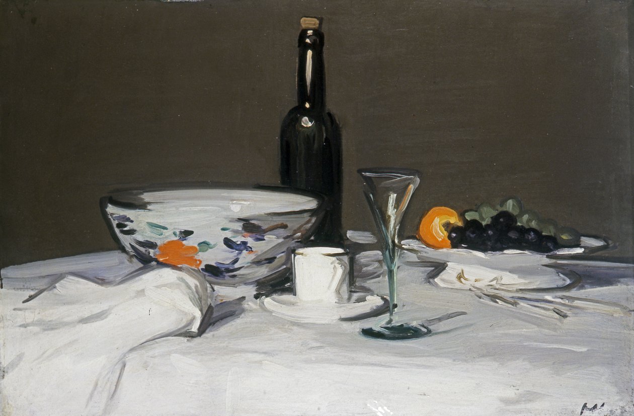 A garrafa preta, c.1905 de Samuel John Peploe