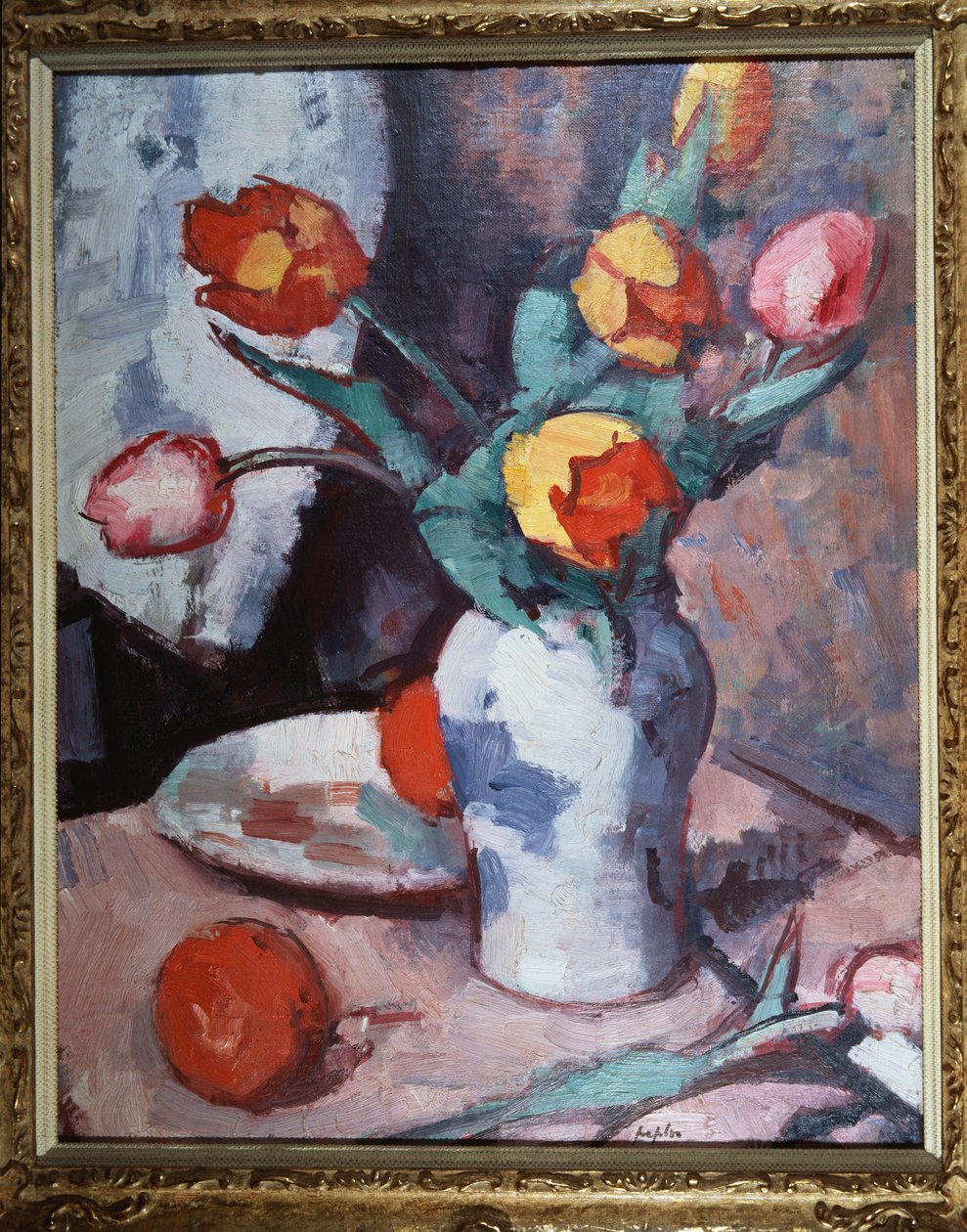 Tulipas, c.1928 de Samuel John Peploe