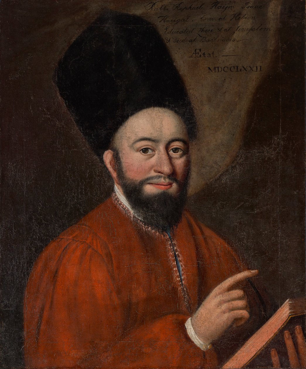 Rabino Raphael Hajm Isaac Garis (௧௭௩௩ de Samuel King