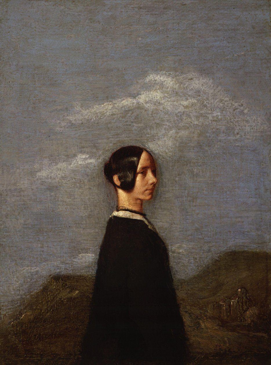 Jane Baillie Carlyle (nascida Welsh) de Samuel Laurence