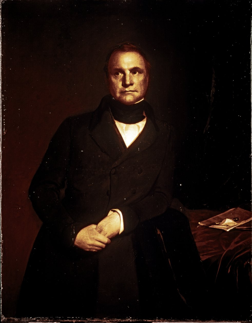 Retrato de Charles Babbage de Samuel Laurence