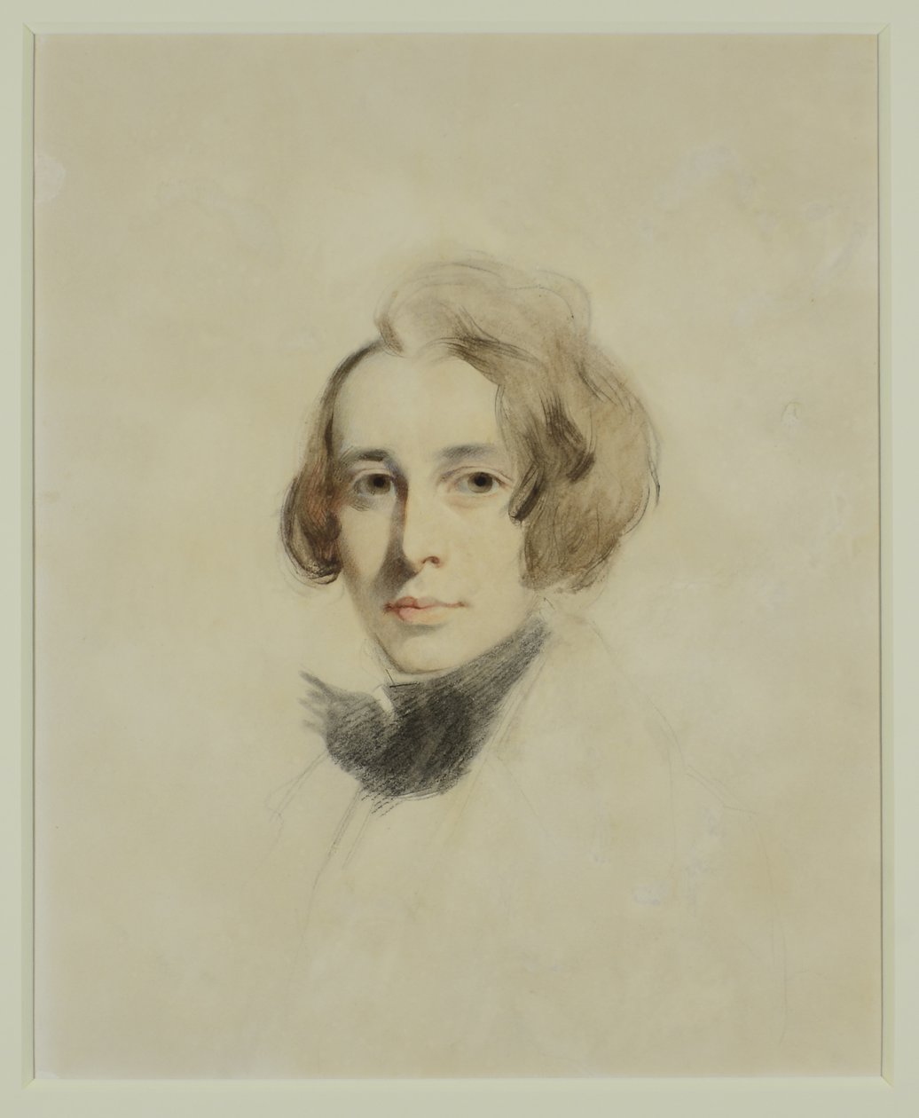 Esboço preliminar de Charles Dickens, 1837 de Samuel Laurence