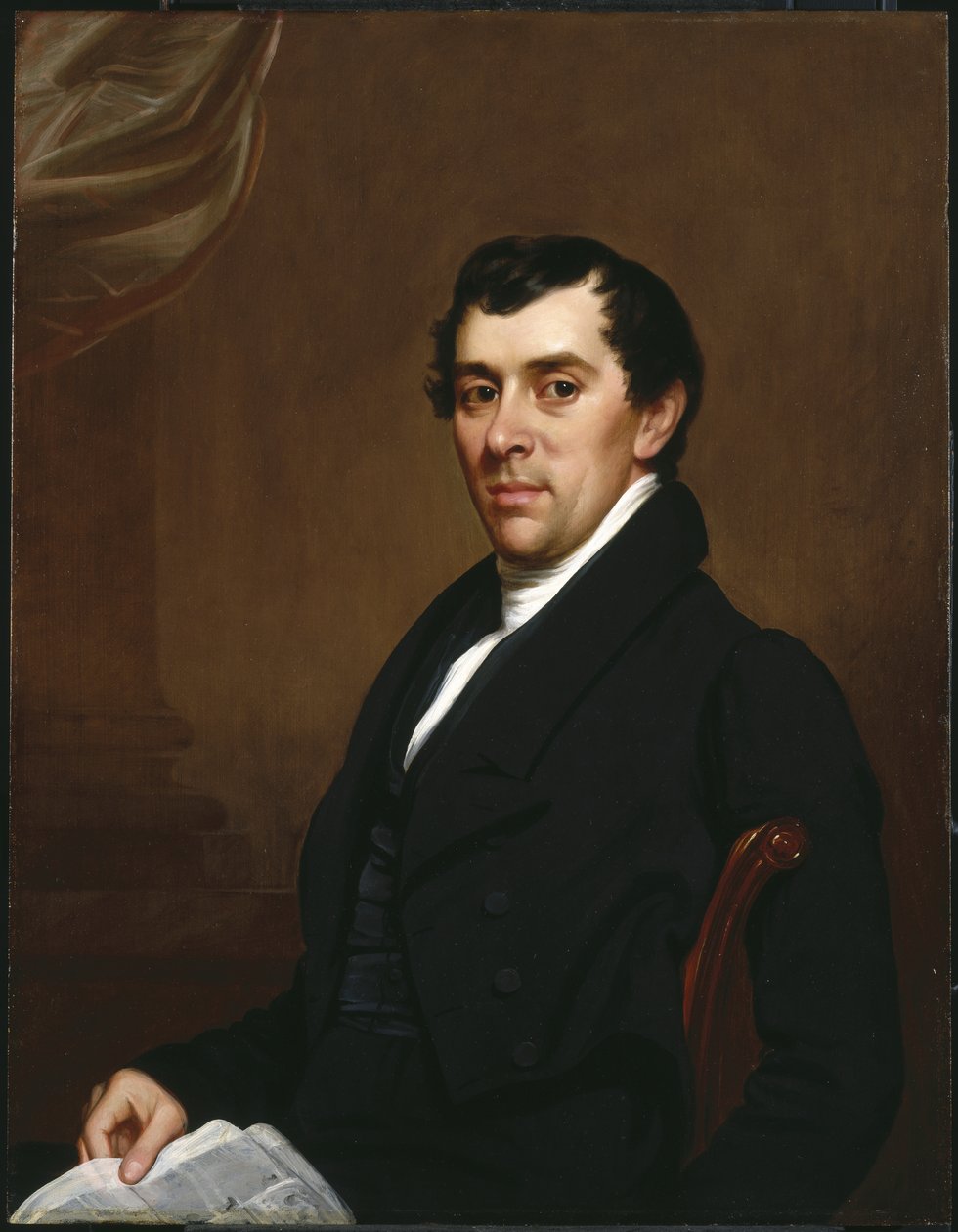 David Leavitt (óleo no painel) (ver também 212148) de Samuel Lovett Waldo