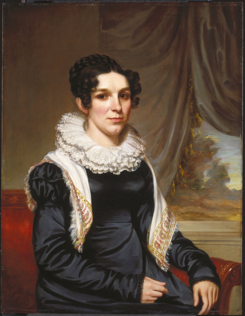 Maria Clarissa Leavitt (óleo no painel) (ver também 212147) de Samuel Lovett Waldo