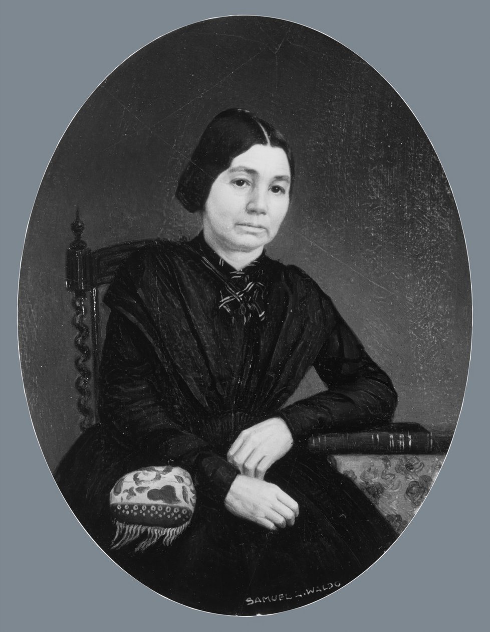 Retrato de uma senhora, c. 1850. de Samuel Lovett Waldo