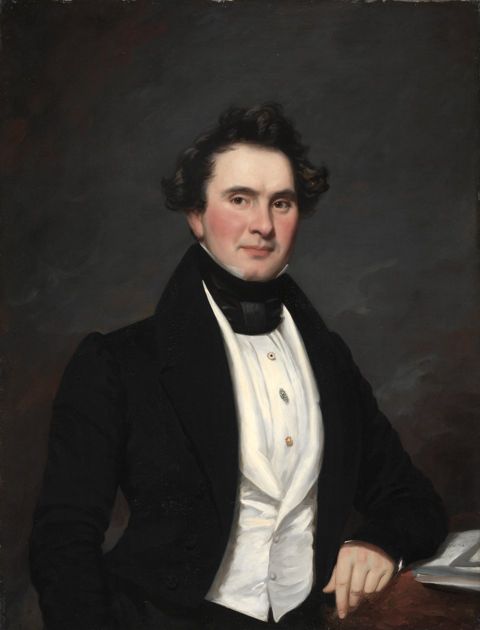 Retrato de um homem, 1832. de Samuel Lovett Waldo
