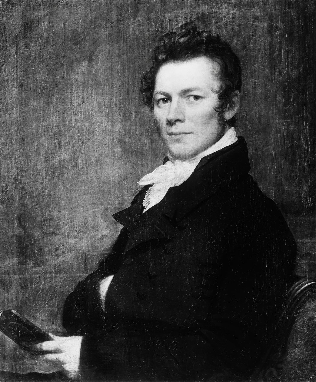 Retrato de um homem, ca. 1820 de Samuel Lovett Waldo