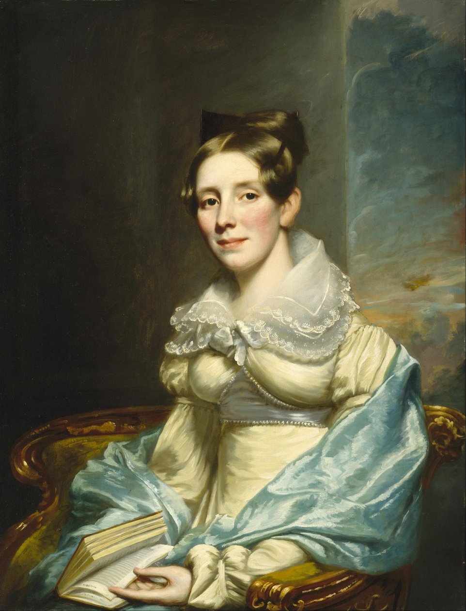Retrato de uma mulher de Samuel Lovett Waldo