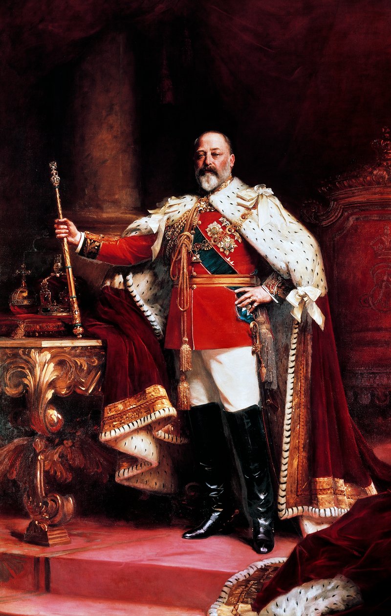 Retrato de Eduardo VII (pintura) de Samuel Luke Fildes