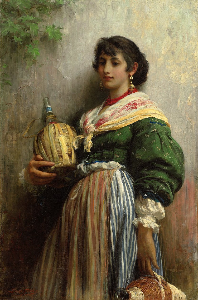 Rosa Siega, 1876 de Samuel Luke Fildes