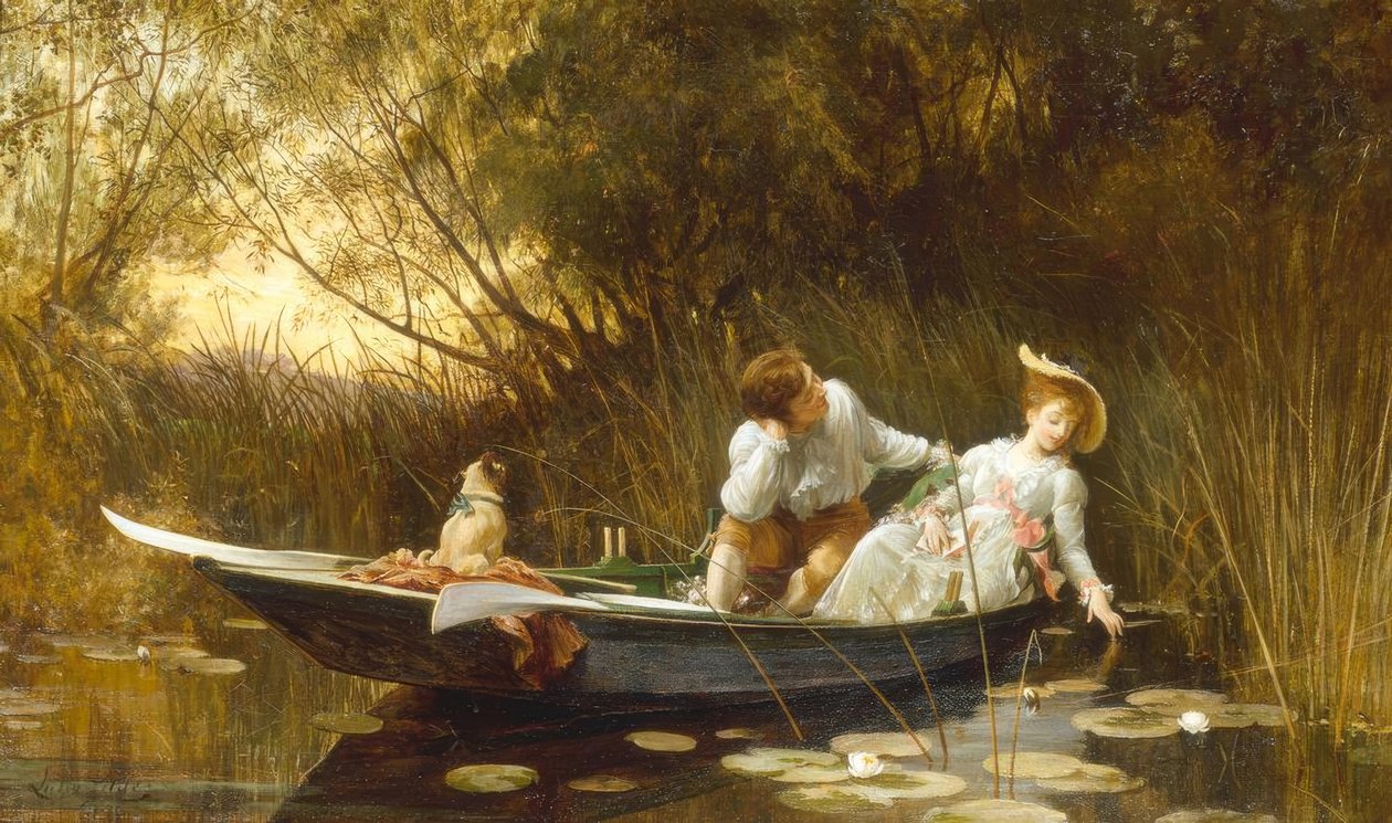 Simplórios, o rio Doce de Samuel Luke Fildes