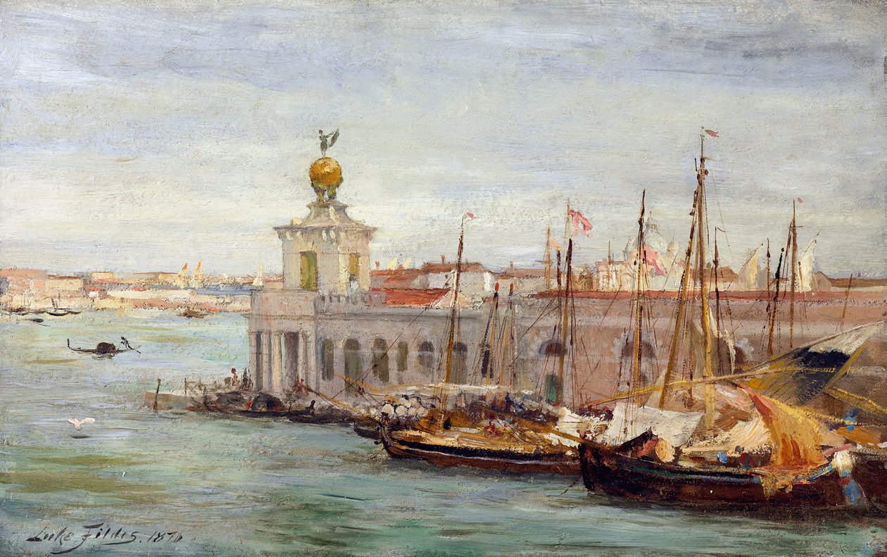 Veneza, 1876 de Samuel Luke Fildes
