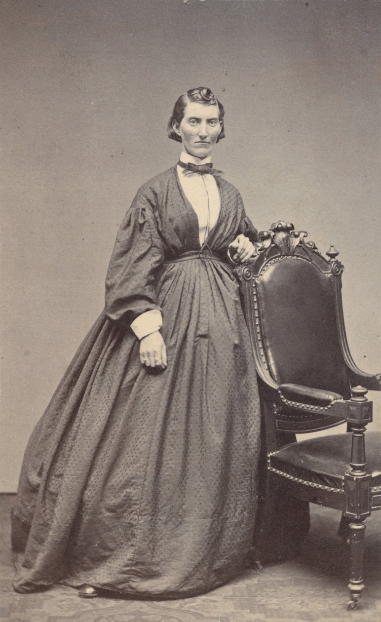 Frances Clayton, c. 1865 (foto) de Samuel Masury