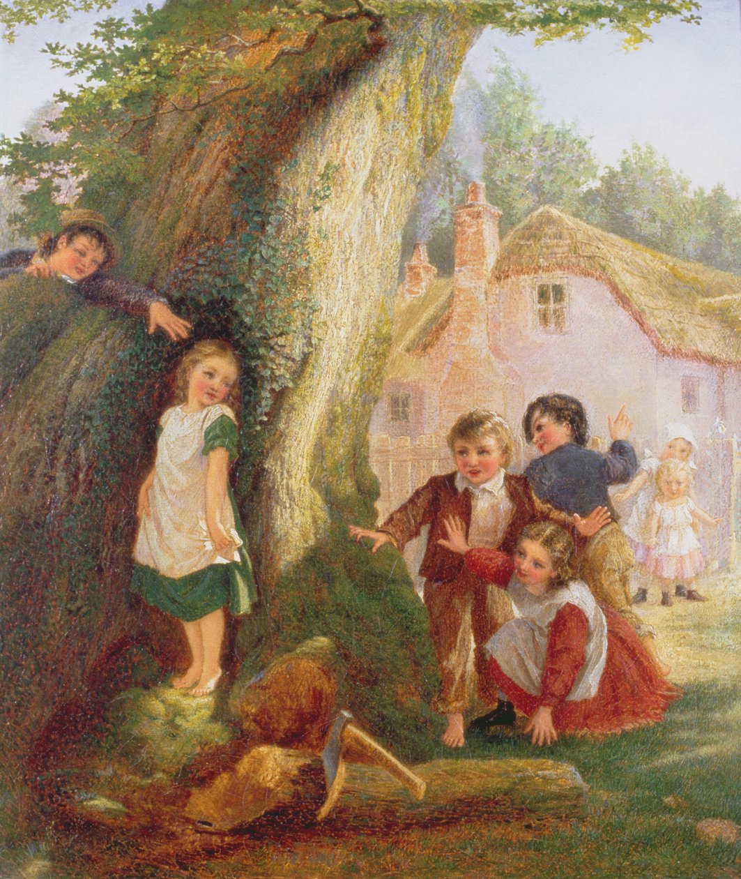 Esconder e ir buscar, 1869 de Samuel McCloy