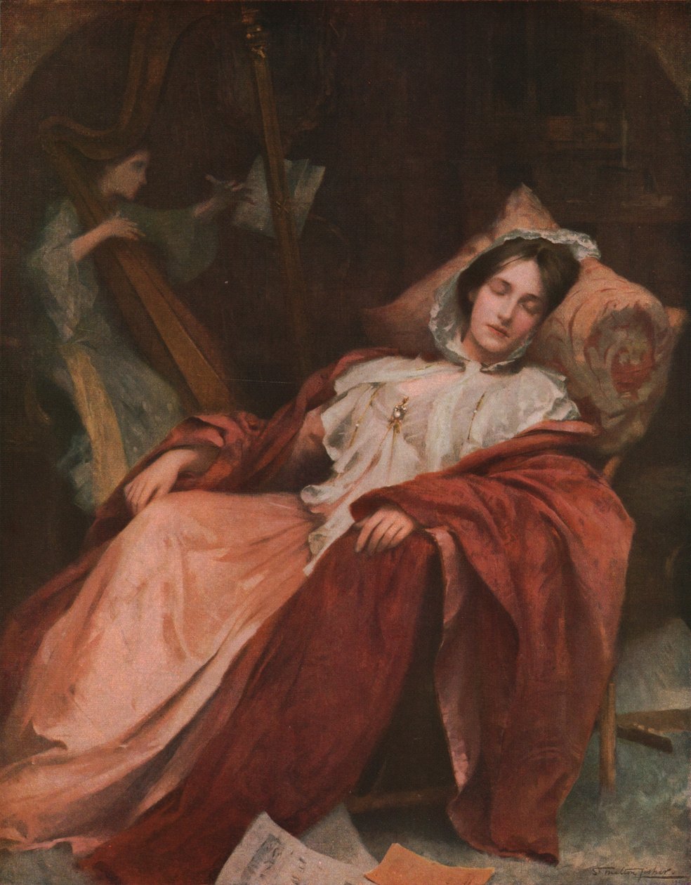 Sonhos, final do século XIX, c1930. de Samuel Melton Fisher