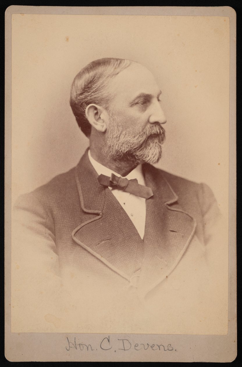 Retrato de Charles Devens 1820-1891, Antes de 1891. de Samuel Montague Fassett