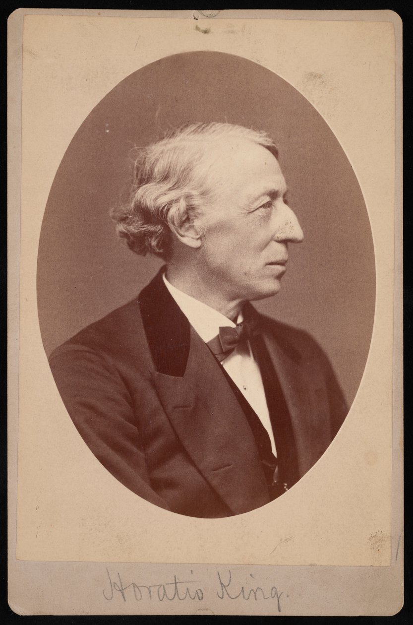 Retrato de Horatio King 1811-1897, Entre 1876 e 1880. de Samuel Montague Fassett