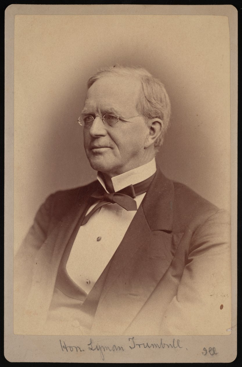 Retrato de Lyman Trumbull 1813-1896, 1877. de Samuel Montague Fassett