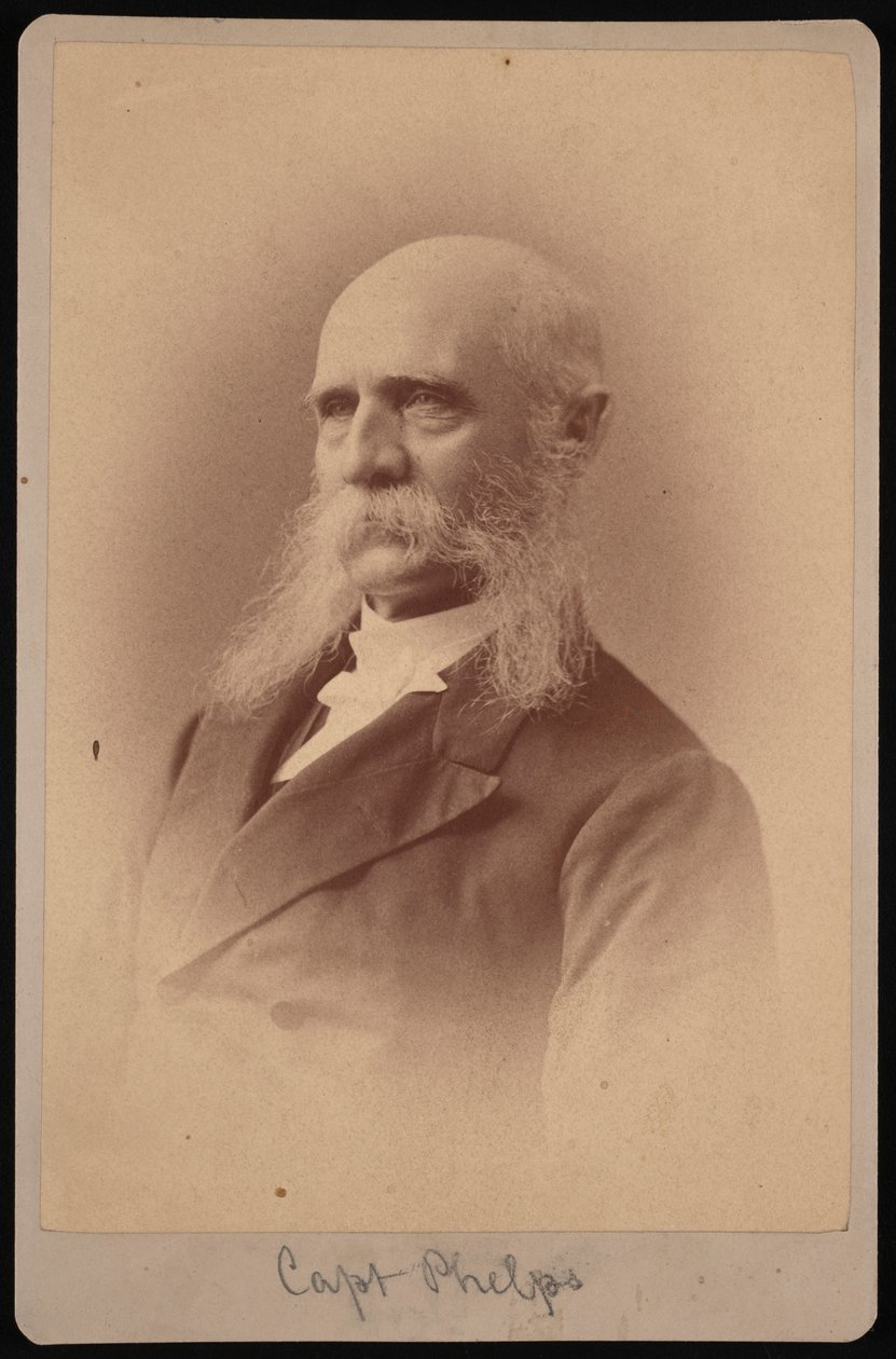 Retrato de Seth Ledyard Phelps 1824-1885, 1878. de Samuel Montague Fassett