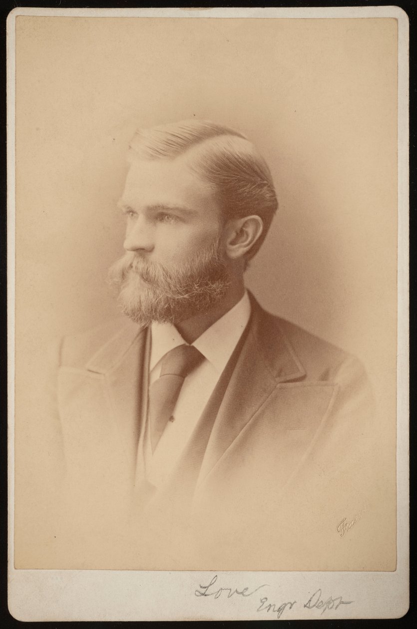 Retrato de homem não identificado, entre 1876 e 1880. de Samuel Montague Fassett