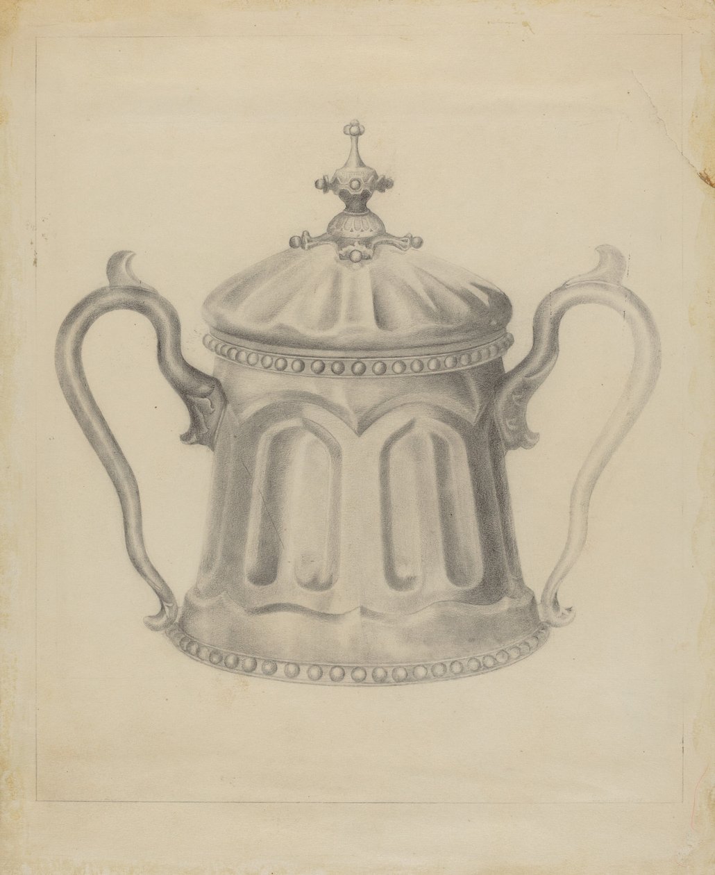 Açucareiro de Estanho de Samuel O. Klein
