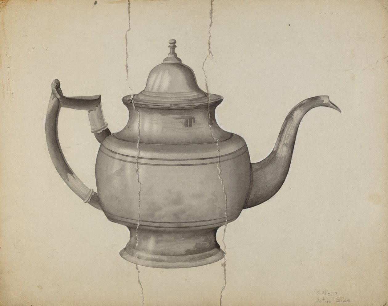 Bule de Estanho de Samuel O. Klein