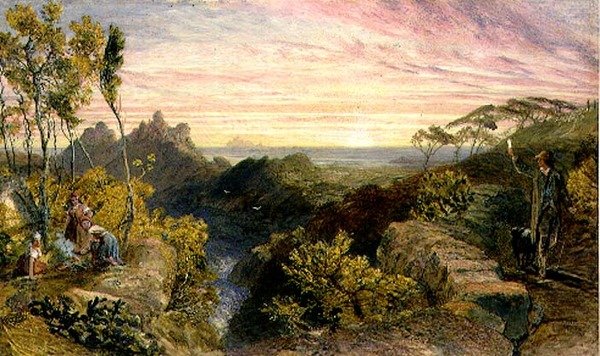 Uma carta da Índia de Samuel Palmer