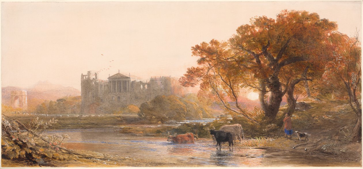 Noite na Itália — a Vila Deserta de Samuel Palmer