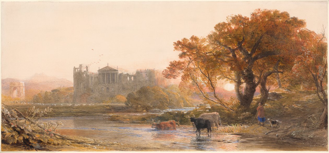Noite na Itália — a Vila Deserta de Samuel Palmer