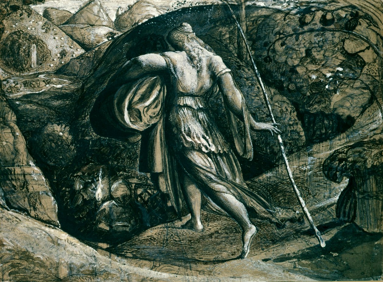Ruth voltou da respiga de Samuel Palmer de Samuel Palmer