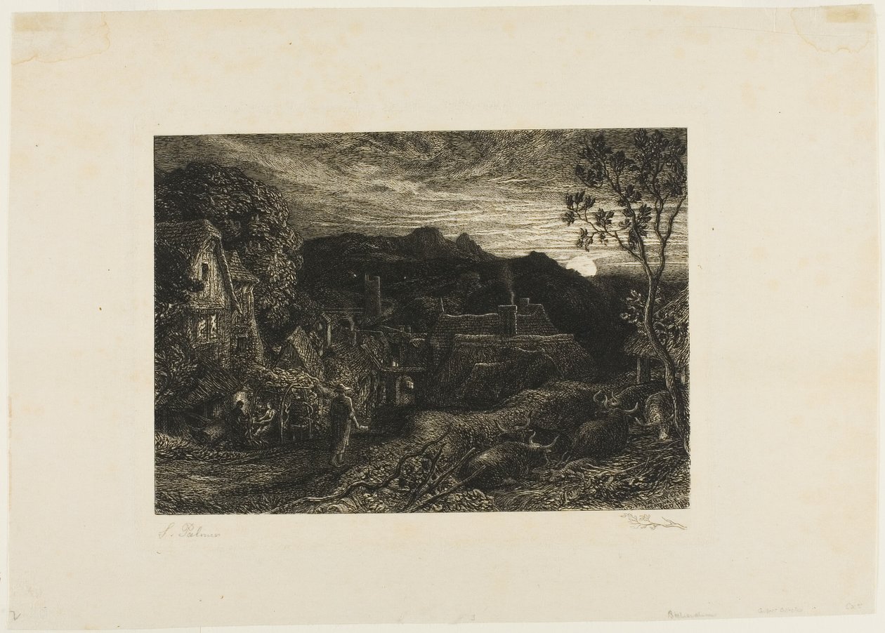 O paquete de Samuel Palmer