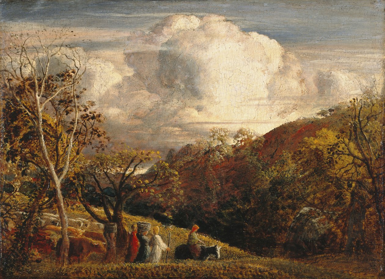 A nuvem brilhante de Samuel Palmer