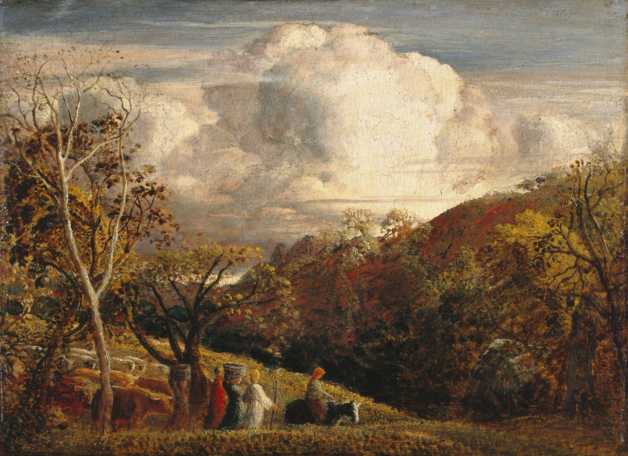 A nuvem brilhante de Samuel Palmer
