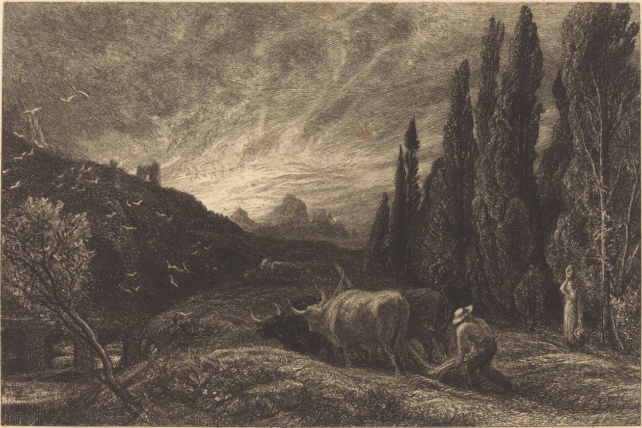 O Primeiro Lavrador de Samuel Palmer