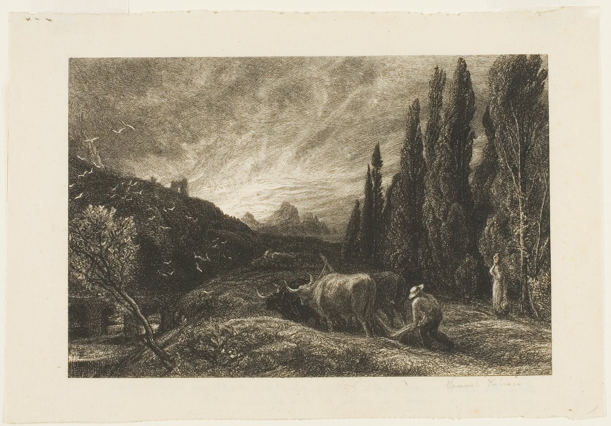 O Primeiro Lavrador de Samuel Palmer
