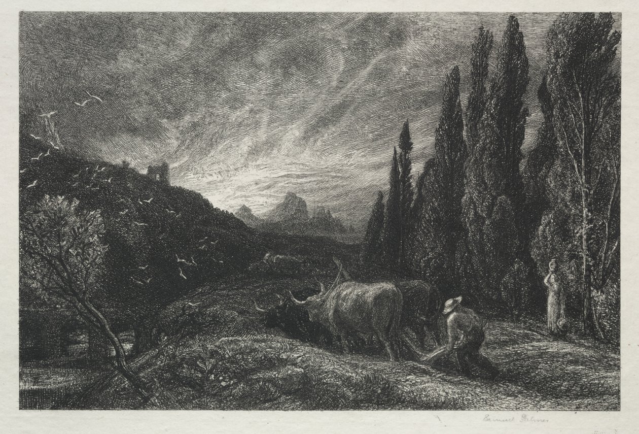 O Primeiro Lavrador de Samuel Palmer