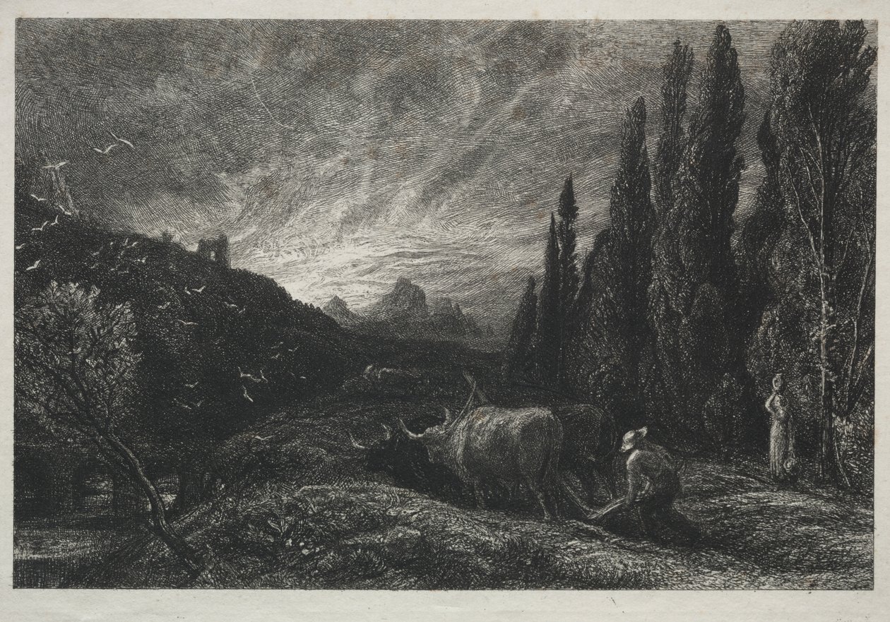 O Primeiro Lavrador de Samuel Palmer
